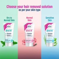 Veet Silk & Fresh Hair Removal Cream, Normal Skin - 50g