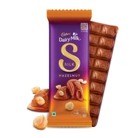 Cadbury Dairy Milk Silk Hazelnut Chocolate Bar, Grams - 134G