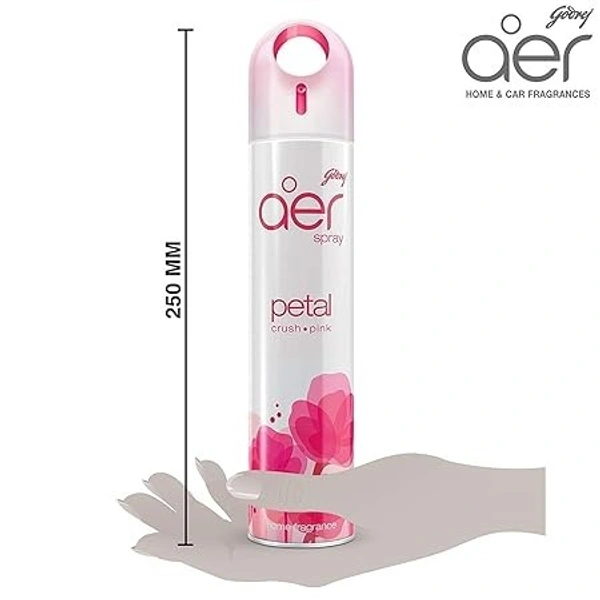Godrej aer Spray | Room Freshener for Home & Office - Rose Blossom (220 ml) | Long-Lasting Fragrance