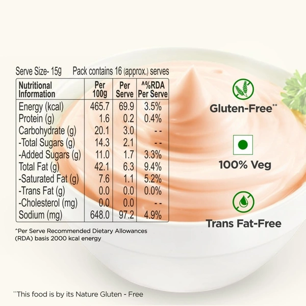 Dr. Oetker FunFoods Dr. Oetker Fun Foods Veg Mayonnaise Burger, Made with 38% Tomatoes, 250grams