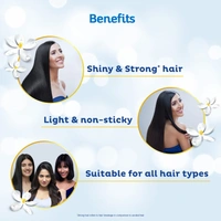 Parachute Advansed Jasmine Gold Coconut Hair Oil With Vitamin-E For Super Shiny Hair, Non-sticky, 300ml - 300ml