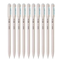 Hauser XO Gel Pen Wallet Pack | Sleek Body & Minimalistic Design With Matt Finish | Solid Body Type, Low Viscosity Ink | Ultra Durable Tip | Blue Ink,...
