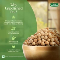 Tata Sampann Unpolished Kabuli Chana, 1 kg, (Medium Size)