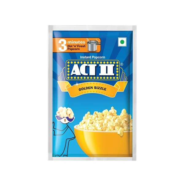 Act II Golden Sizzle Popcorn, 30+5G Extra =35g
