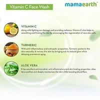 Mamaearth Vitamin C Face Wash with Foaming Silicone Cleanser Brush Powered by Vitamin c 35ml 890441730912
