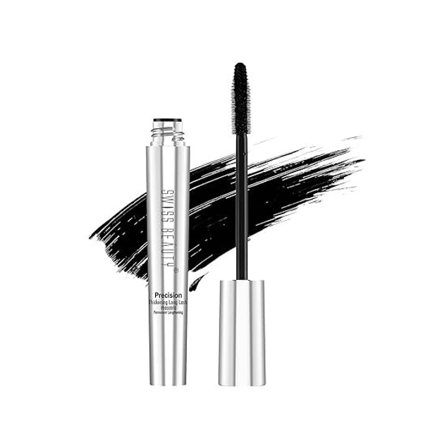  Swiss Beauty Waterproof Volume Mascara | Smudge Proof Curling Mascara For Eye Makeup  - 8.5ML, Black
