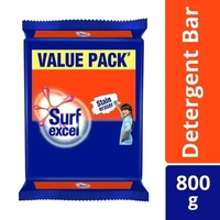 Surf Excel Detergent Bar - 800 g (Pack of 4 x 200 g)