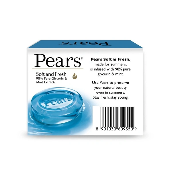 Pears Pure & Gentle Bathing Bars 100g  8901030766947 - Curious Blue