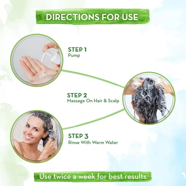 Mamaearth Onion Shampoo for Hair Fall Control & Hair Growth with Onion & Plant Keratin - 180 ml