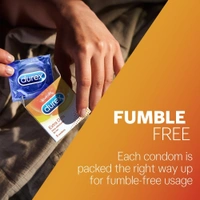 Durex Condoms, Extra Dots For Extra Stimulation - Pack of 10N Condoms - 180 mm