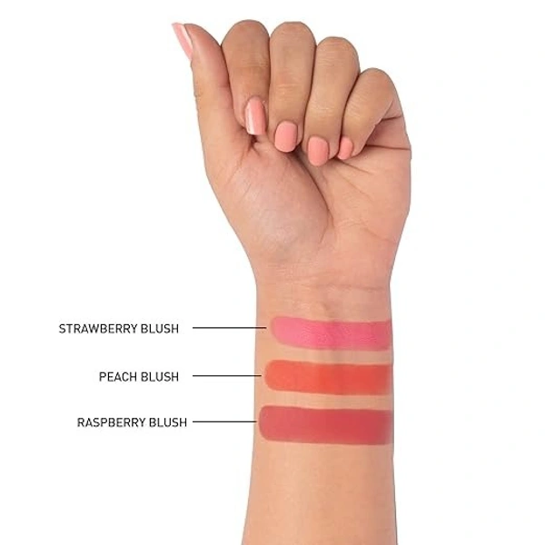 MyGlamm K.Play Flavoured - Peach Blush | With Vitamin C | Matte Finish | Blush Powder - 9 g, Sweet Peach