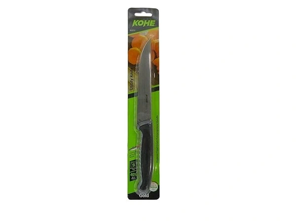 KOHE Premium Stainless Steel Utility Kitchen Knife (Assorted Color, pack of 1) | Multipurpose Knife - ‎269 ML, Red