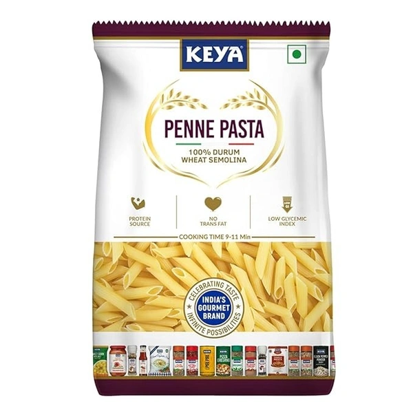 Yu Foodlabs 100% Whole Wheat Pasta - Macaroni - High Fibre - Zero Preservatives - No Maida & 100% Atta - Just Boil - 400 G - Yu