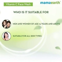 Mamaearth Vitamin C Face Wash with Foaming Silicone Cleanser Brush Powered by Vitamin c 35ml 890441730912