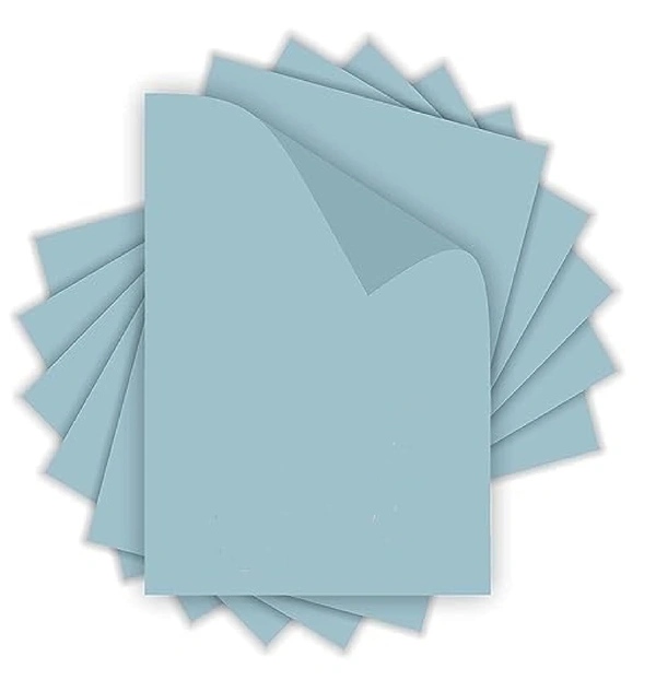 Paper Sheet Paper for Copy & Multipurpose Paper 75 GSM, A4,   Sheet for Project/Assignment/| Print Copy Scan sheet For printer  - Picton Blue