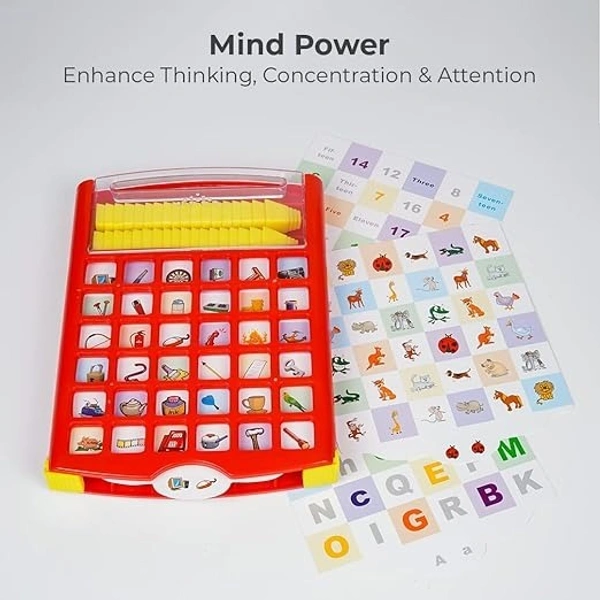 Avis Mind Power Memory Game for Kids | Enhances Thinking, Concentration & Attention | Fun Family Game for Kids & Adults. - ‎25 x 20 x 4 cm, Multi-color