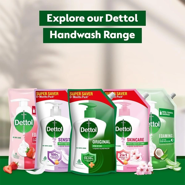 Dettol Sensitive Liquid Hand Wash Refill - 675 ml 