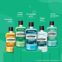 Listerine Fresh Burst Mouthwash Liquid, for fresh breath, Removes 99.9% Germs - 250 ML