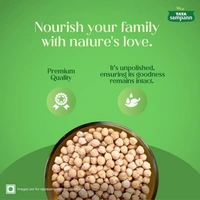 Tata Sampann Unpolished Kabuli Chana, 1 kg, (Medium Size)