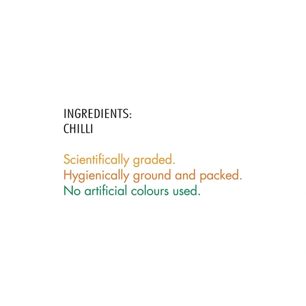 Everest Chilli Powder | Kashmirilal Brilliant Red Chilli Powder  - 50g