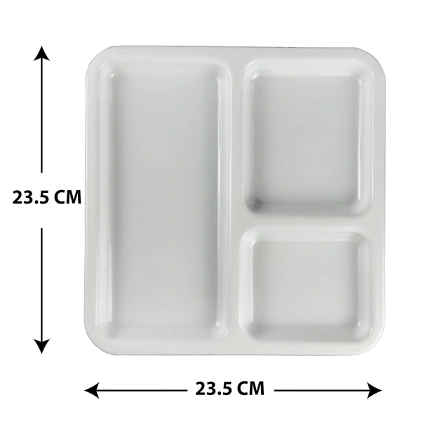 Plastic Pav Bhaji Thali Packet