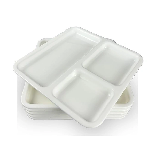 Plastic Pav Bhaji Thali Packet