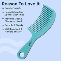 GUBB Fork Hair Comb | Best Hair Comb for Styling, Detangling and Grooming for Women and Men - Santorini Hues