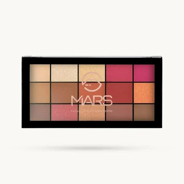 MARS Fantasy 15 Eyeshadow Palette | Highly Pigmented & Easy to Blend | Matte and Shimmer Shades  - 22.5 g, 2
