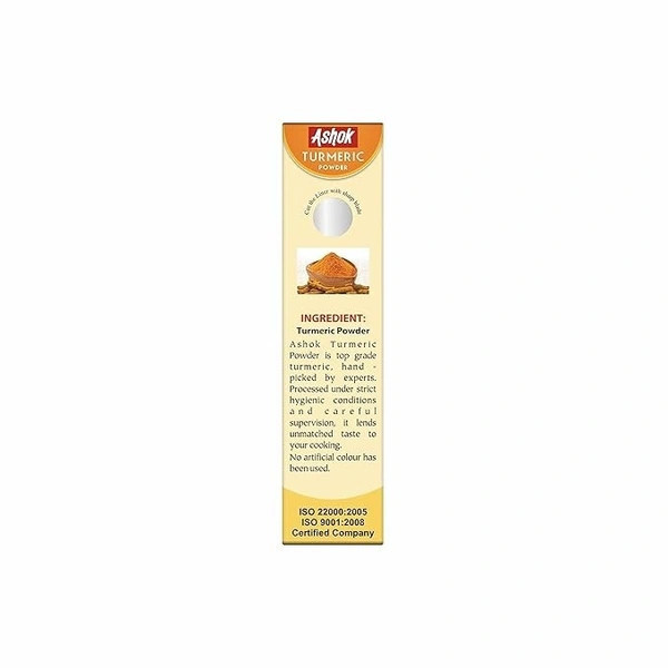 Ashok Turmeric Powder | Haldi Powder with No Added Flavour and Artificial Colour - 100 Gram - 100g