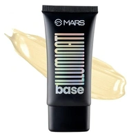 MARS Illuminati Base Dewy Primer with Highlighter | Glowy Dewy Primer for Face Makeup  - 45 ML, Gold Beam
