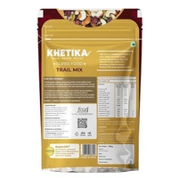 Khetika Trail Mix 200g | 7 Superfood in 1 Mix | Dry Fruits & Seeds Mixed pack, Energy Power Pack Contains Almonds, Cashews, Cranberries,Black Raisins, Long Raisins, Pumpkin Seed, Blueberries