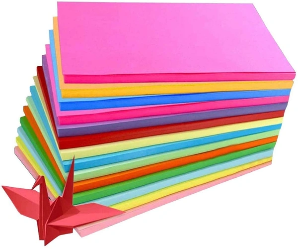 Multipurpose 100 Sheets A3 Size Coloured Paper for Art and Crafts, School Projects,assignmnets.(CP-24)