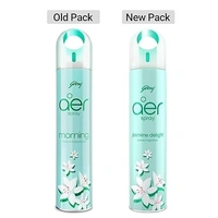 Godrej aer Spray | Room Freshener for Home & Office - Jasmine Delight (220 ml) | Long-Lasting Fragrance 8901023012877 - JASMINE, Skeptic
