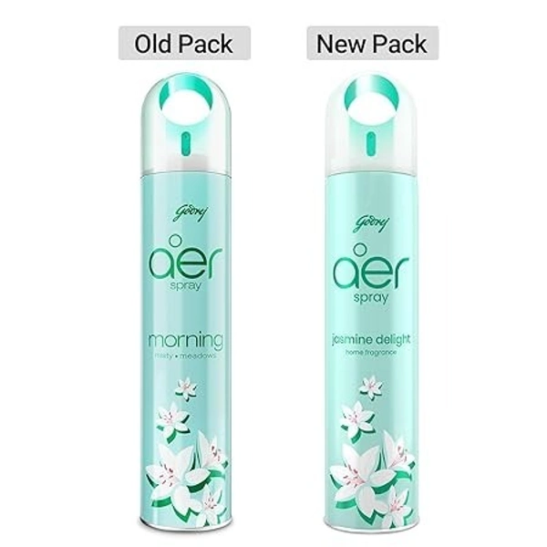 Godrej aer Spray | Room Freshener for Home & Office - Jasmine Delight (220 ml) | Long-Lasting Fragrance 8901023012877 - JASMINE, Skeptic