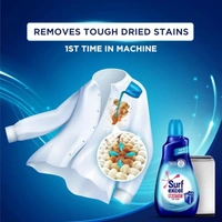 Surf Excel Matic Top Load Liquid Detergent 1L|| Specially designed for Tough Stain Removal on Laundry in Washing Machines - 1L