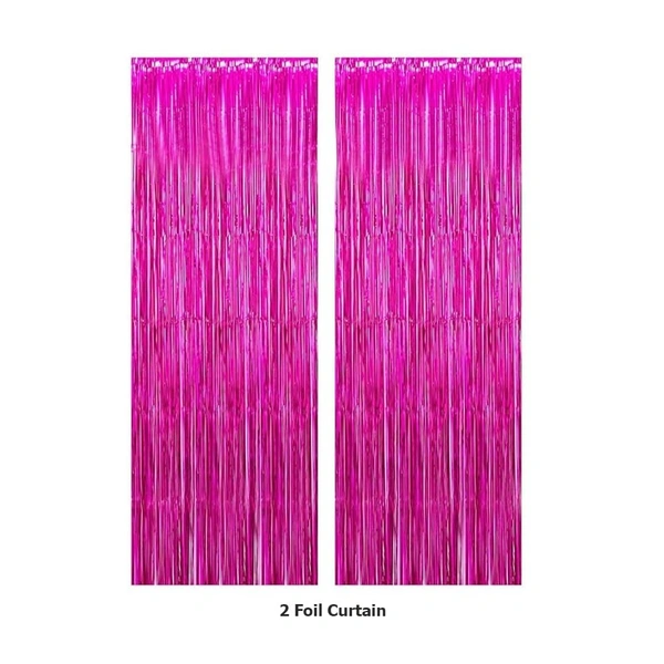 King Party Combo Set (24 Pcs) Complete Solution For Decoration Theme - Pink