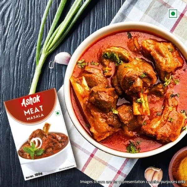 Ashok Meat Masala | Blended Spice With Natural Ingredient For Delicious Cooking - 100 Gram - 100g