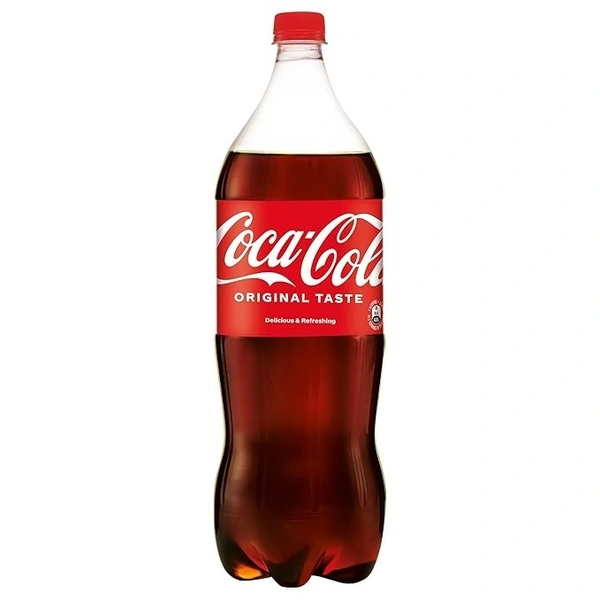 Coca-Cola Original Taste Cola Soft Drink Pet Bottle, 2 L+500 ml