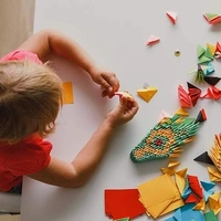 Multipurpose 100 Sheets A3 Size Coloured Paper for Art and Crafts, School Projects,assignmnets.(CP-24)