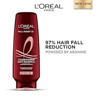 L'Oréal Paris Anti-Hair Fall Conditioner, Reinforcing & Nourishing for Hair Growth, For Thinning & Hair Loss, With Arginine Essence and Salicylic Acid, Fall Resist 3X, 180/192.5 ML (Weight May Vary) 8901526102327