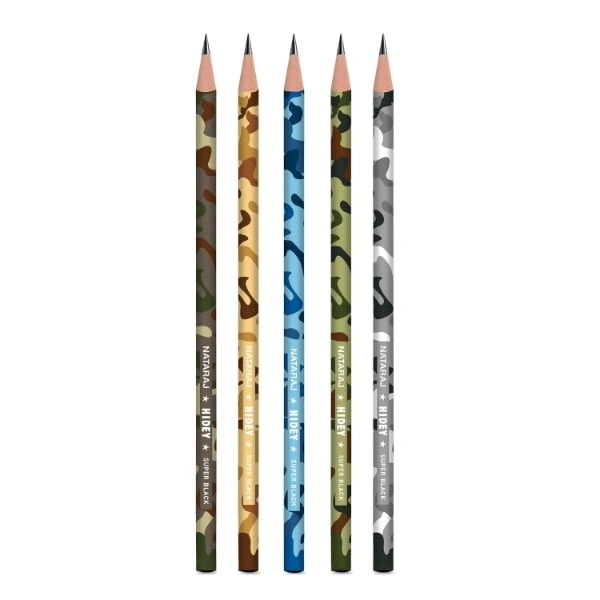 Nataraj Checking Pencils - Blue ( Pack Of 10 )
