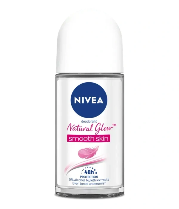 Nivea Deo Natural Glow Smooth Skin Roll on Whitening (50ml)