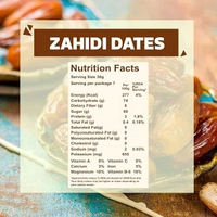 WONDERLAND FOODSM Premium Zahidi Dates Pouch | Dry Fruits Healthy & Nutritious Soft Khajoor | Khajur Rich In Iron, Fibre & Vitamins - 500G