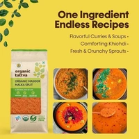 Organic Tattva Masoor Malka Split, 500g