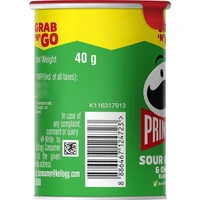 Pringles Sour Cream & Onion Flavour Potato Chips, 40g