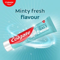 Colgate Active Salt Toothpaste, Daily Germ Protection, Pack Of 150G, Oral Care, Colgate Toothpaste With Salt And Mint, Healthy Gums & Teeth, Toothpaste... - 150g