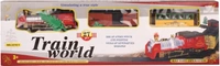 Train World Toy Train with Flash Lights and Music - 17 Piece Set - Multi-color