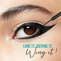 Lakme Eyeconic Liquid Eye Liner, Black, Long Lasting Matte Waterproof Liner - Smudge Proof, Transfer Proof Eye Makeup for 24 hrs - 4.5ML, Black