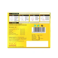 VLCC Gold Facial Kit, Bright & Glowing Skin - 60g | Pamper your Skin for a Luminous Glow | Parlour Glow with 24K Gold Bhasma, Rose Extracts, Turmeric...