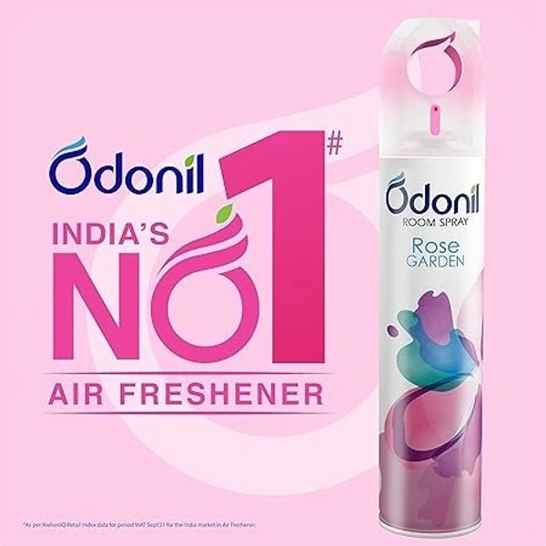 Odonil Room Spray Air Freshener, Rose Garden - 240Ml, 